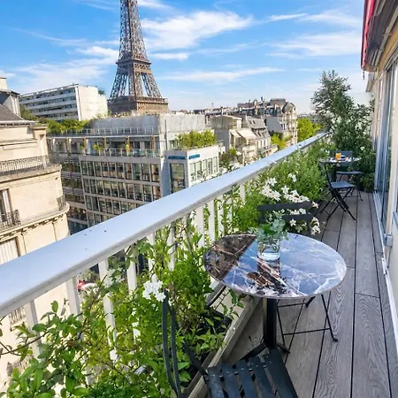 Appartement Eiffel Tower View Roof Luxe Services *